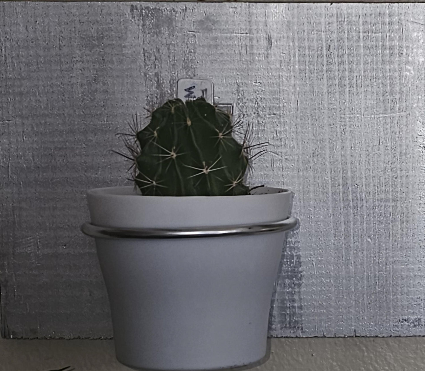 Wood and Metal Accent Décor planter for indoor/outdoor walls 9x7
