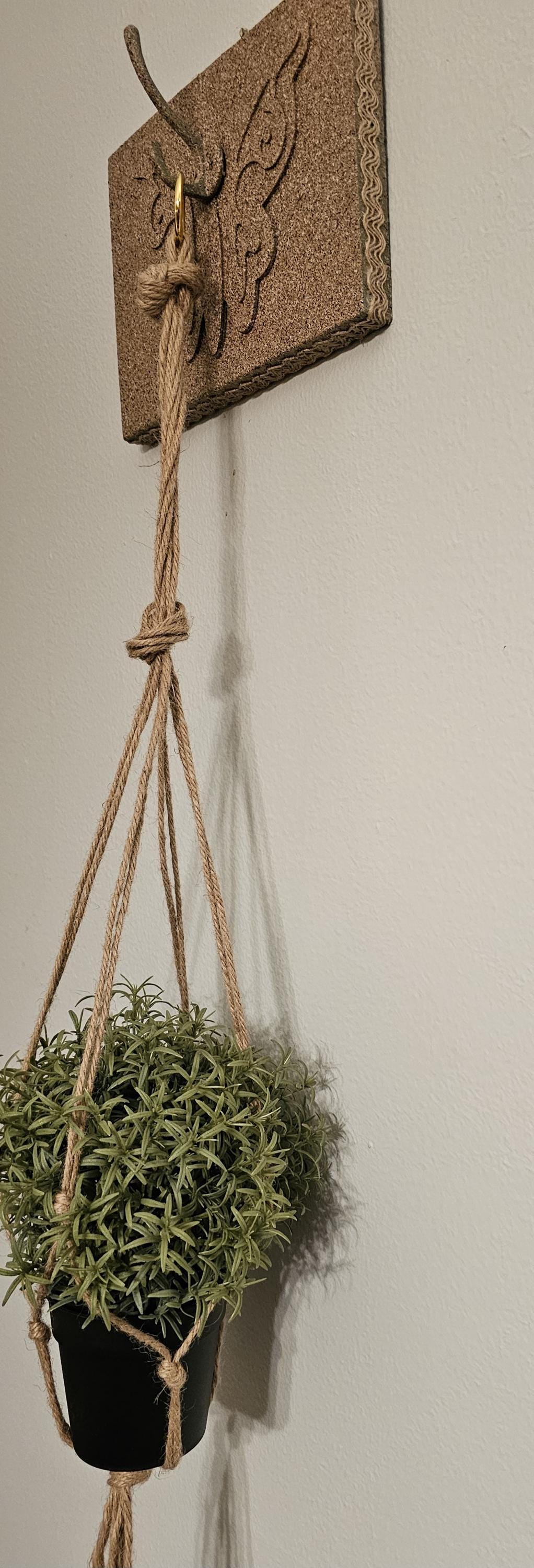 Original Wood stone cover plant/ accessory holder, great for indoor or outdoors. Butterfly inspired