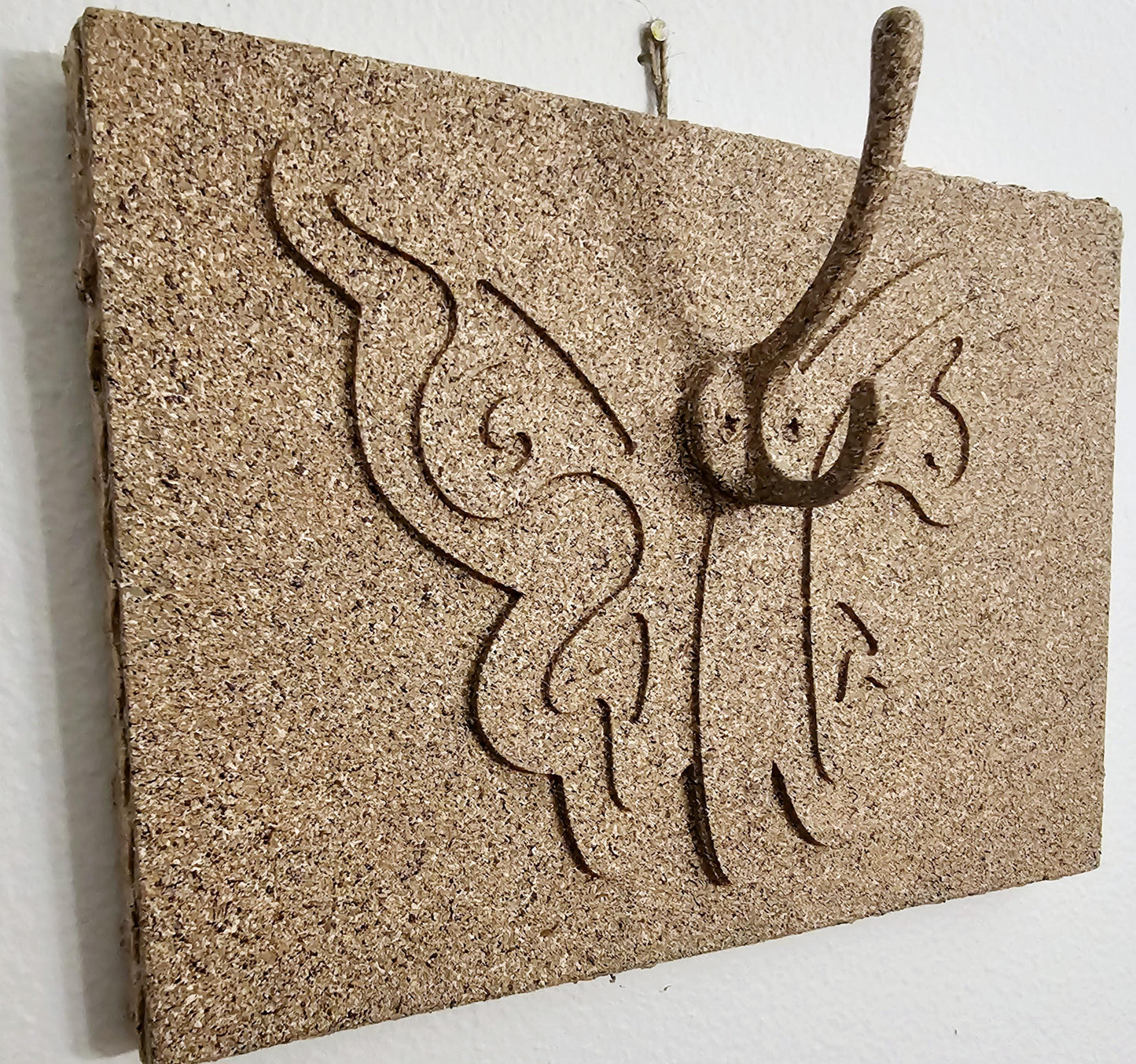 Original Wood stone cover plant/ accessory holder, great for indoor or outdoors. Butterfly inspired